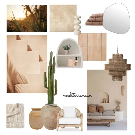 Mediterranean Interior Design Mood Board by TeeshT on Style Sourcebook