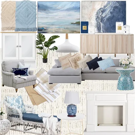 hamptons moodpboard Interior Design Mood Board by christinekatrib3@gmail.com on Style Sourcebook