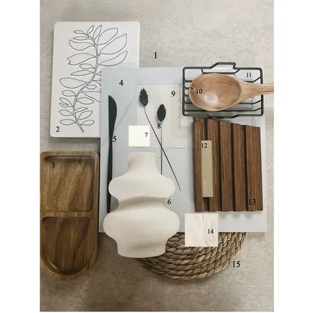 kitchen material board 2 Interior Design Mood Board by charlotte power on Style Sourcebook