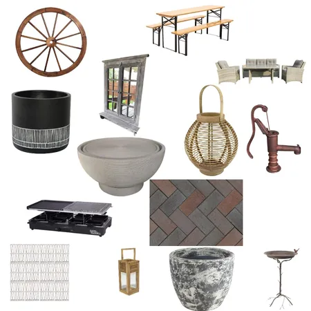 garden Interior Design Mood Board by kouki on Style Sourcebook