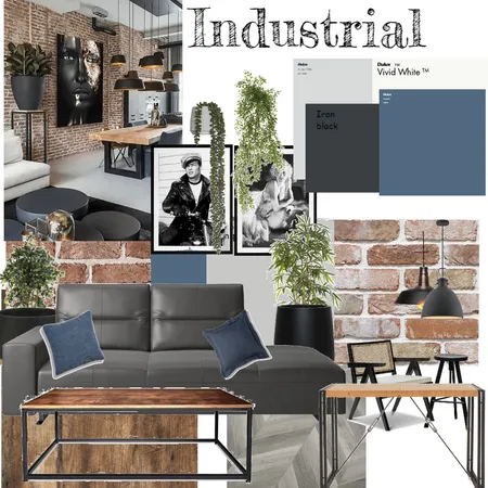 Industrial architecture style Ass. 3 Interior Design Mood Board by Robert_Designs on Style Sourcebook