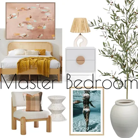 Master Interior Design Mood Board by Bianco Studio on Style Sourcebook