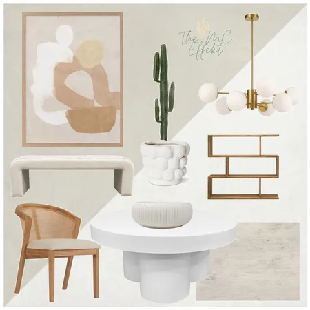 Smooth & Sleek Dining Interior Design Mood Board by The MC Effekt on Style Sourcebook