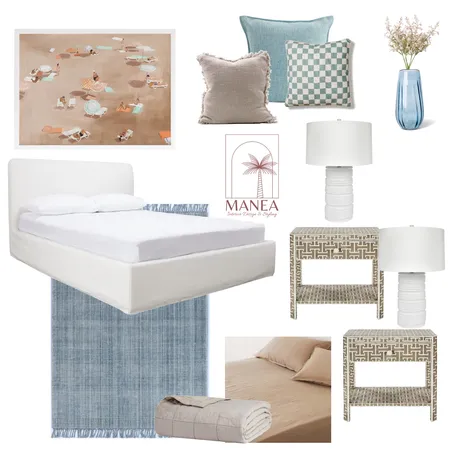 Modern Coastal Master Interior Design Mood Board by Manea Interior Design & Styling on Style Sourcebook