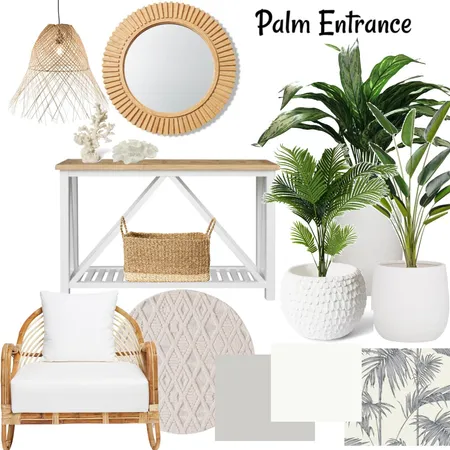 Palm Entrance Interior Design Mood Board by Debz West Interiors on Style Sourcebook