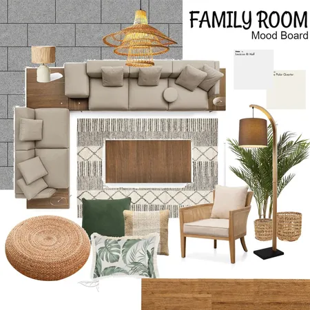 PARKRIDGE: Family Room Interior Design Mood Board by margscayao on Style Sourcebook