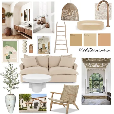 Mediterranean Interior Design Mood Board by Andrew Bowen on Style Sourcebook