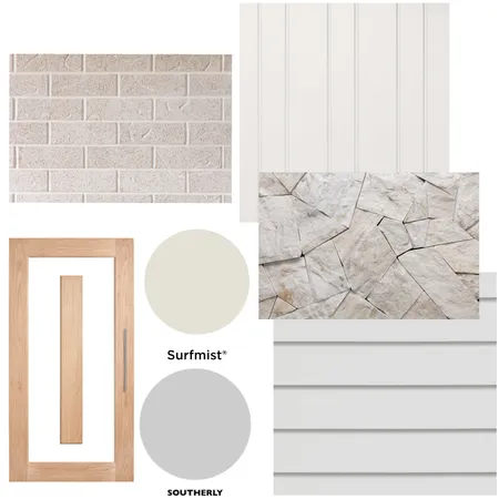House facade inspiration Interior Design Mood Board by Miami Lake Haus on Style Sourcebook