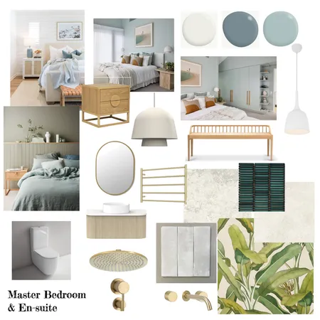 Master Bedroom & Ensuite Interior Design Mood Board by Small Interiors on Style Sourcebook