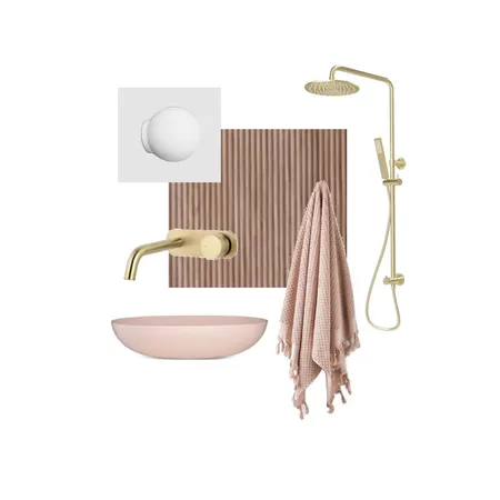 girls bath pink Interior Design Mood Board by EKT on Style Sourcebook