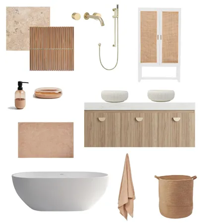 ochre/terracotta bathroom Interior Design Mood Board by Suite.Minded on Style Sourcebook