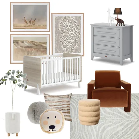 Wildly Calm Nursery Interior Design Mood Board by Urban Road on Style Sourcebook