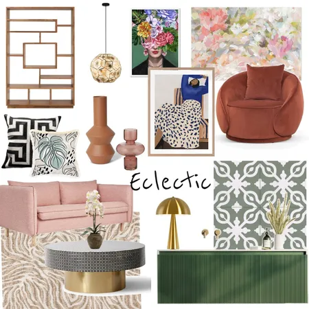 Eclectic maximalist Interior Design Mood Board by Morrissey Home Styling on Style Sourcebook
