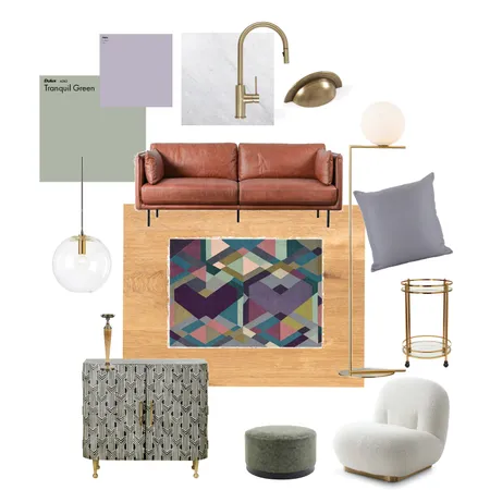 1920's Bungalow Interior Design Mood Board by carob. designs on Style Sourcebook