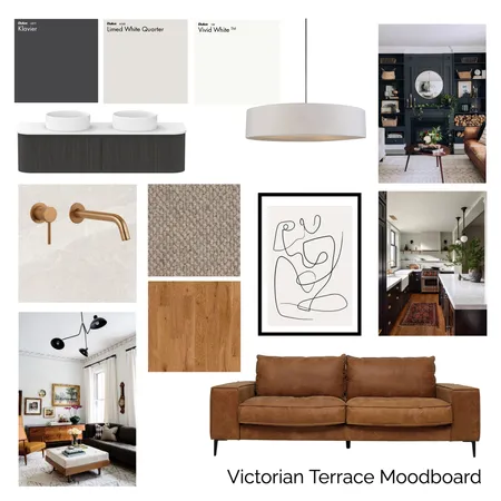 Victorian Terrace Interior Design Mood Board by Simpli Design on Style Sourcebook