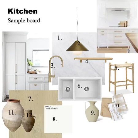 Kitchen Interior Design Mood Board by Playa Interiors on Style Sourcebook