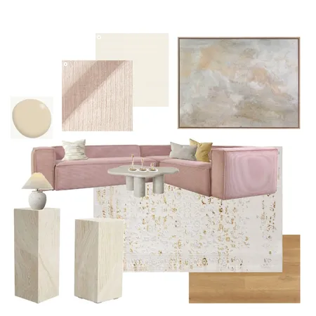 Module 9 Living Room Sample Board Interior Design Mood Board by LaurenGatt on Style Sourcebook