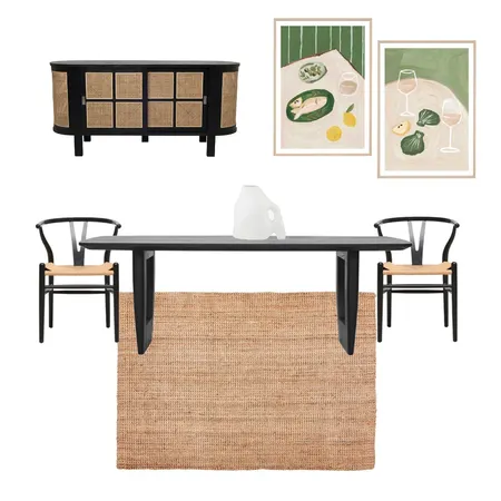 Contemporary Dining Interior Design Mood Board by OZ Design on Style Sourcebook