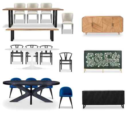Dining Room - Sandy Interior Design Mood Board by Brisbane Lounge Lovers on Style Sourcebook