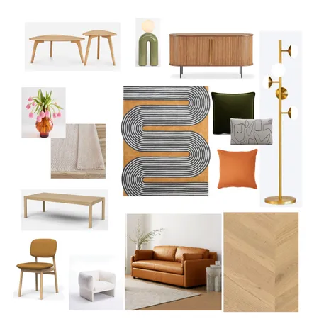 lounge & kitchen major decoration project Interior Design Mood Board by carob. designs on Style Sourcebook
