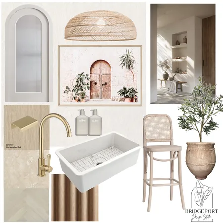 Modern Mediterranean Kitchen Interior Design Mood Board by Bridgeport Design Studio on Style Sourcebook
