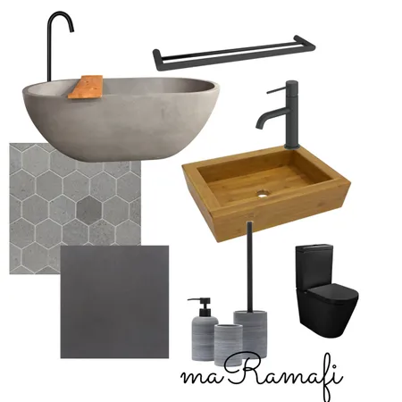 bathroom. Interior Design Mood Board by anneramafi on Style Sourcebook