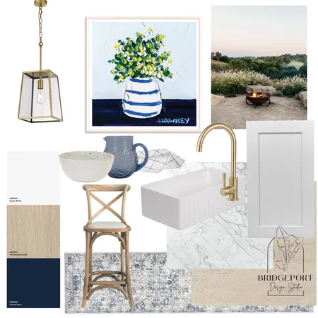 Modern Country Kitchen Interior Design Mood Board by Bridgeport Design Studio on Style Sourcebook