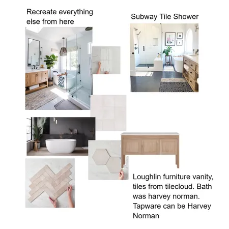 Master Bathroom Product Selections Interior Design Mood Board by Aishie1 on Style Sourcebook