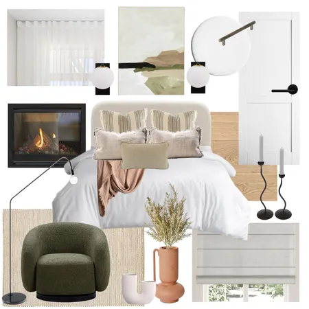 The Block - Steph & Gian's Studio Room Interior Design Mood Board by The Blue Space on Style Sourcebook