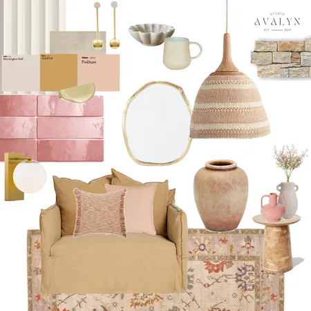 BARBIE DESERT DREAMHOUSE Interior Design Mood Board by AVALYN HOUSE on Style Sourcebook