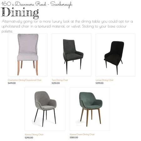 Scarborough Dining Chairs 2 Interior Design Mood Board by Colette on Style Sourcebook