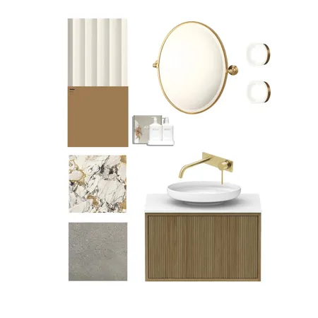 Powder room elegant Interior Design Mood Board by envisual design on Style Sourcebook