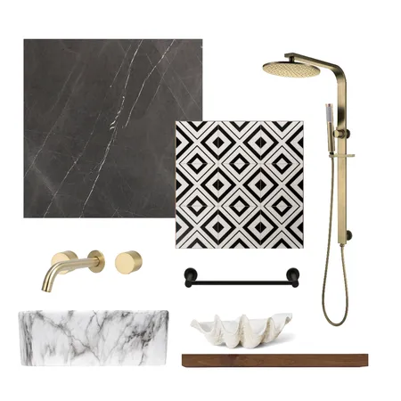Bathroom Modern Antique Interior Design Mood Board by gigi25 on Style Sourcebook