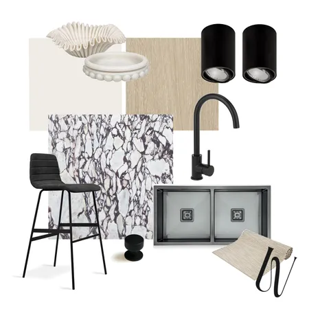 Luxe Contemporary Kitchen Concept - September 2023 Interior Design Mood Board by Wholesome by Design on Style Sourcebook
