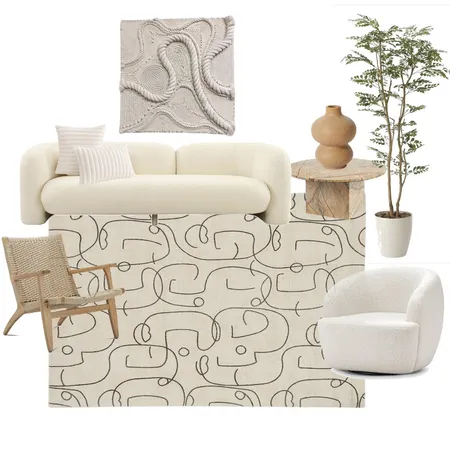 Scion Epsilon Charcoal 023801 Interior Design Mood Board by Unitex Rugs on Style Sourcebook