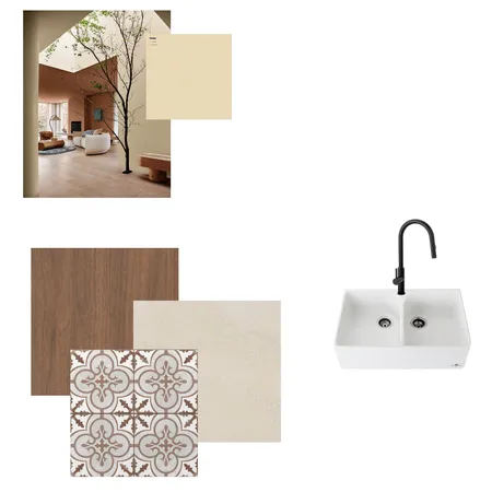 Warm Kitchen Interior Design Mood Board by KitVic on Style Sourcebook