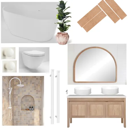 Athlone Bathroom OPT 1 Interior Design Mood Board by phillylyusdesign on Style Sourcebook