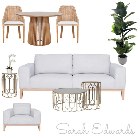 Sarah Living Dining Interior Design Mood Board by Oz Design on Style Sourcebook