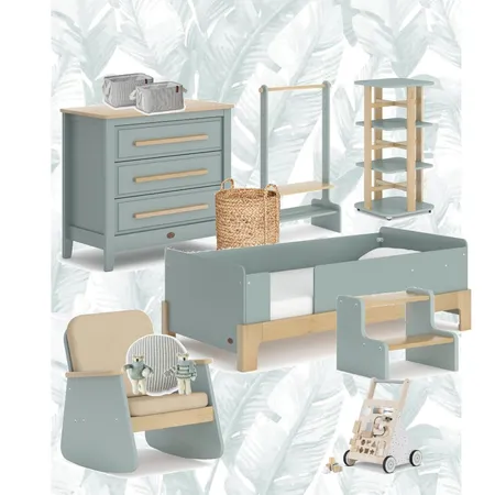 BLUE KIDSROOM MOODBOARD Interior Design Mood Board by welda on Style Sourcebook