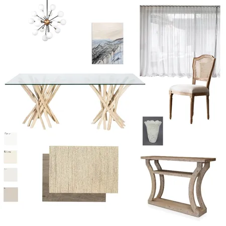 dining room / coastal style Interior Design Mood Board by DN on Style Sourcebook