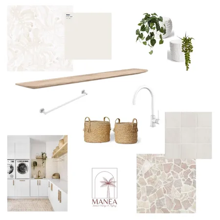Laundry Concept Interior Design Mood Board by Manea Interior Design & Styling on Style Sourcebook
