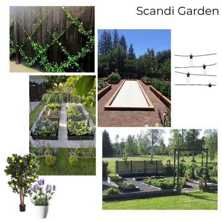 Scandi Garden Interior Design Mood Board by Joanne Marie Interiors on Style Sourcebook