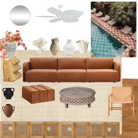 Vintage Mediterranean Living Room 4 Interior Design Mood Board by Summerset House on Style Sourcebook