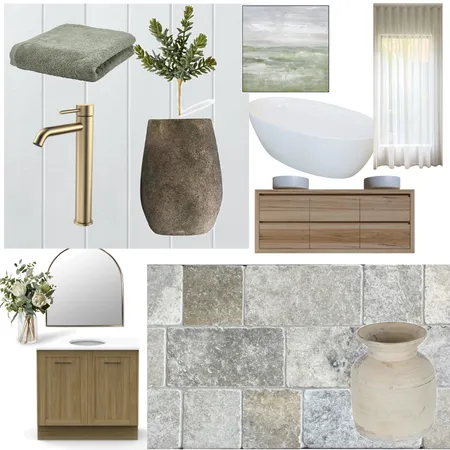 downstairs bathroom Interior Design Mood Board by Ellie358