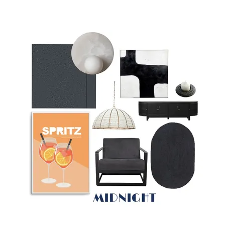 Midnight Interior Design Mood Board by Studio Shachi on Style Sourcebook