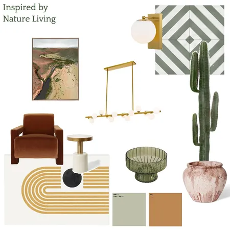 Inspired by Nature Living Interior Design Mood Board by Ciara Kelly on Style Sourcebook