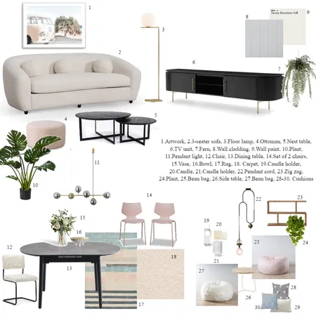 sample board Interior Design Mood Board by TOGET on Style Sourcebook