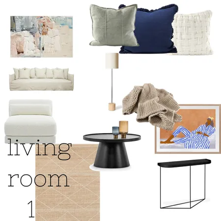 Nicky Living Room - Activity 6 Interior Design Mood Board by renaehunt@icloud.com
