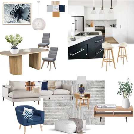 Living Kitchen Dining 15/10/23v2 Interior Design Mood Board by vreddy on Style Sourcebook