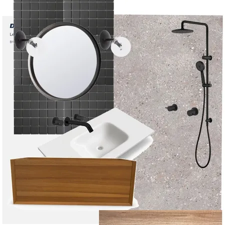 Harrisons Bathroom Interior Design Mood Board by melmarkw01@gmail.com on Style Sourcebook